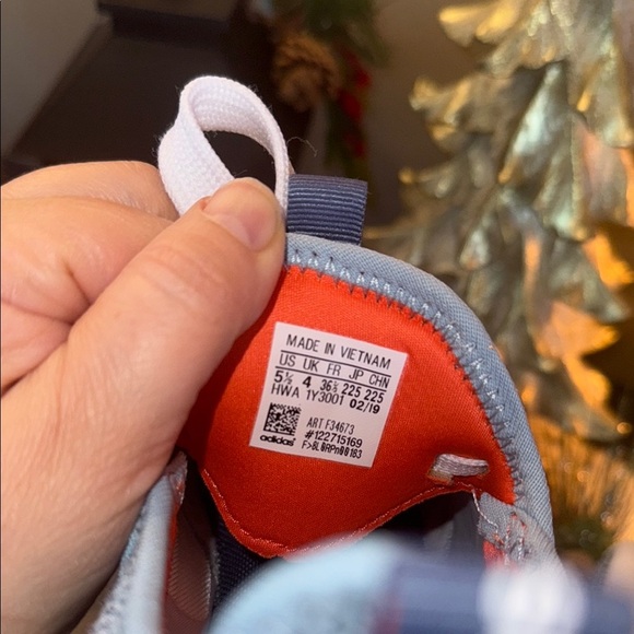 Adidas Women's Sneakers - Light Blue and White - Picture 5 of 5